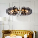 Loft Industry Modern - Glass End Chandelier